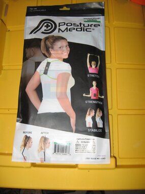 Posture Medic Shoulder Brace Chest Epander Standard Strength Size Medium New